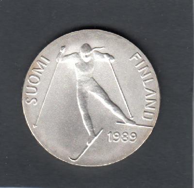 Beschrijving: 100 Markkaa  SKI LAHTI